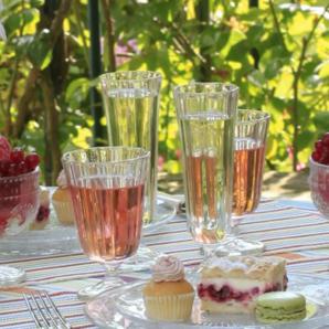 Verre pied  vin  " ANA "