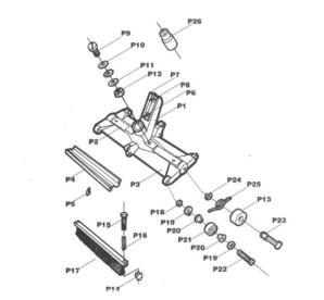 Adaptateur embout P26 tuyau flotant                   FAIRLOCKS