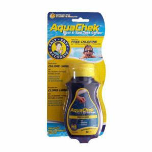 AQUACHEK JAUNE bandelettes  CH PH/alcalinit?/acide isocian.